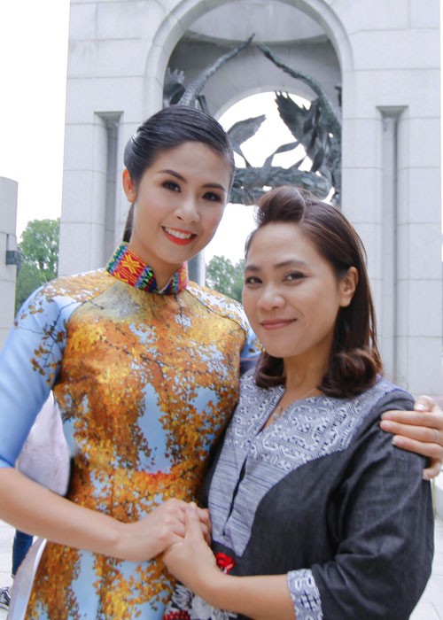 Hoa hau Ngoc Han khoe sac cung ao dai tren dat My-Hinh-7